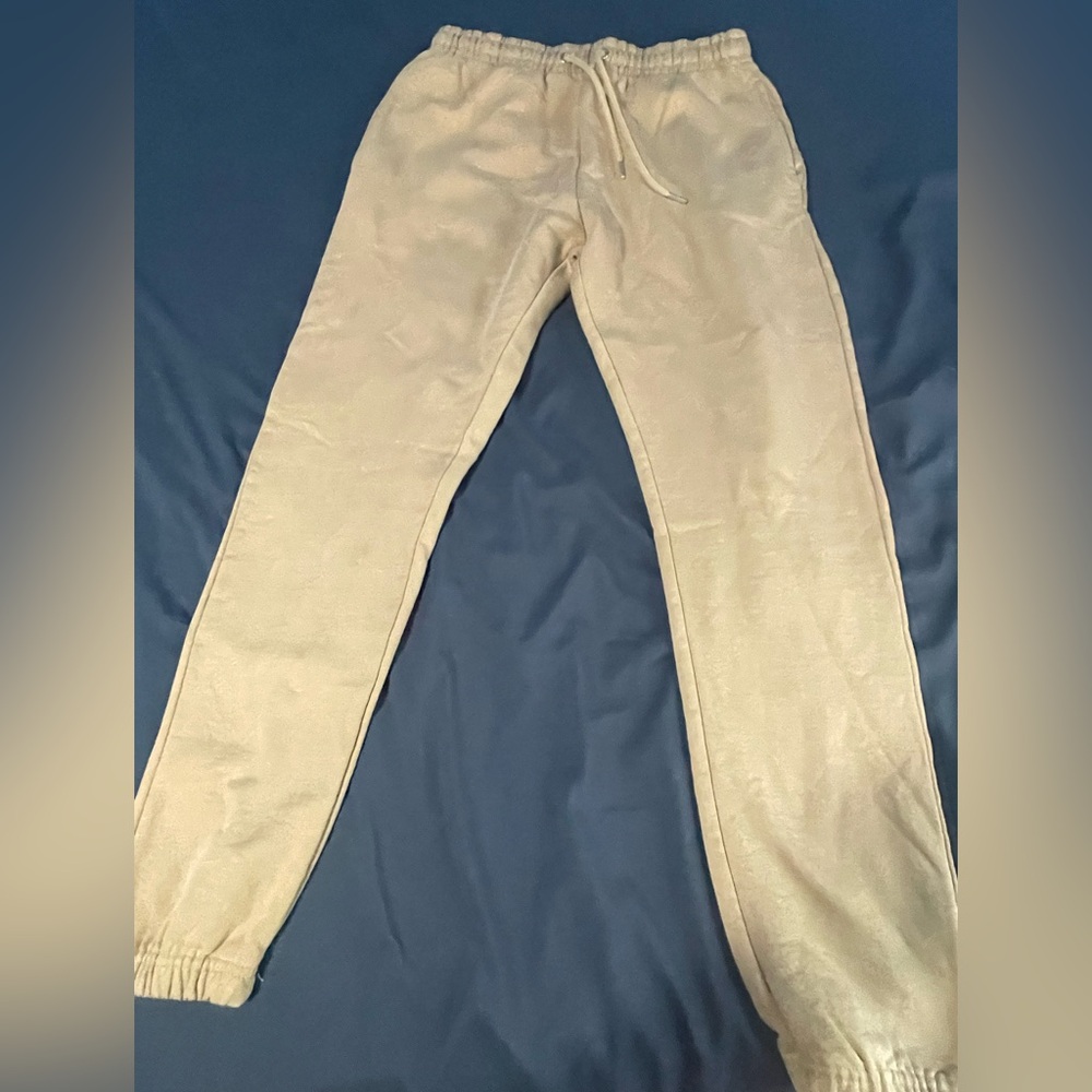 Boohoo MAN Cargo Sweatpants Cuffed Bottom Size M